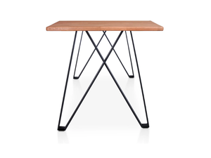 PAPILLON - Rectangular wooden high table _ 5A Design